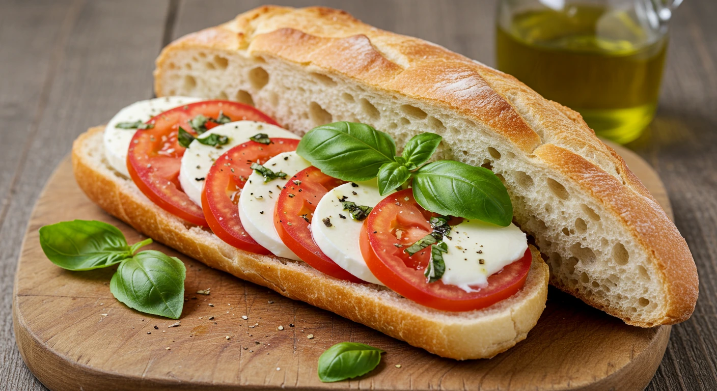 Hähnchen Caprese mit Pesto und Mozzarella