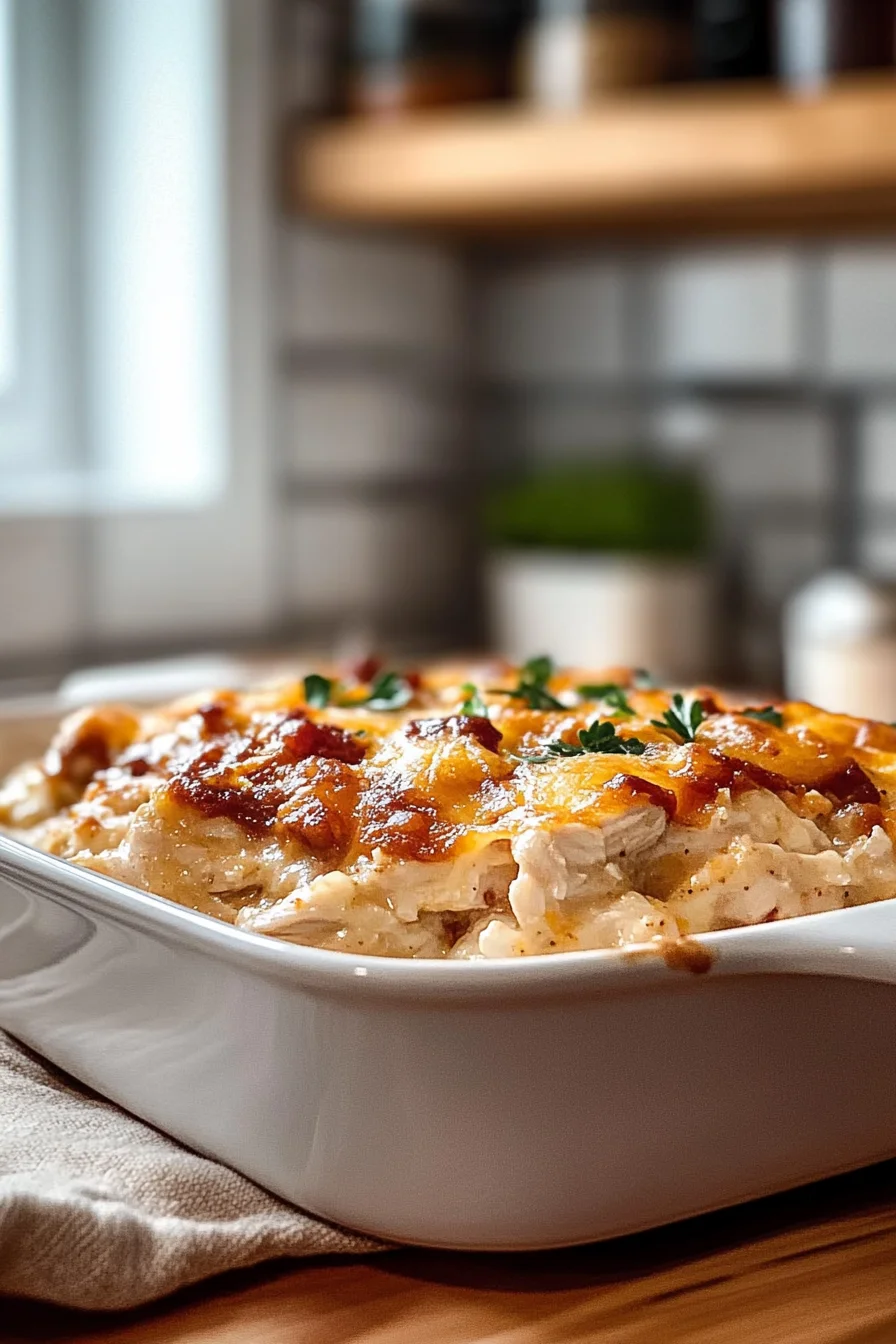 Keto BBQ Hähnchen Auflauf für gemütliche Abende 6 Keto