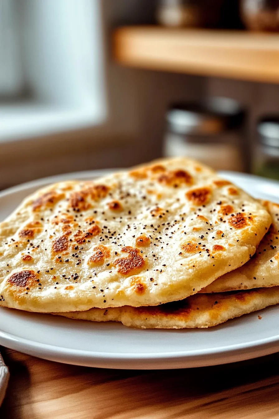 Keto Hüttenkäse Fladenbrot: Einfach und lecker