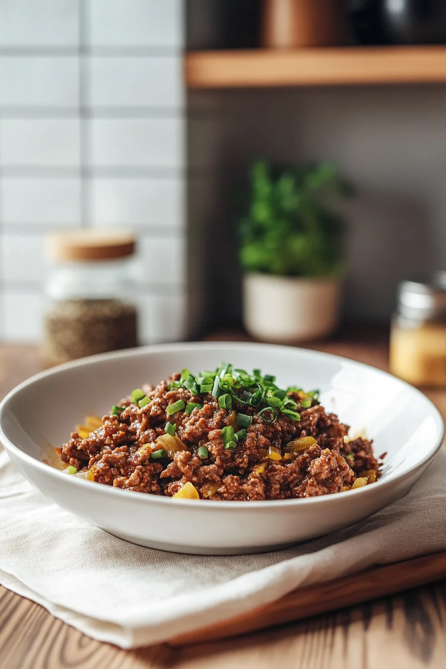 Koreanische Hackfleischpfanne – Dein Express-Ticket nach 6 Koreanische