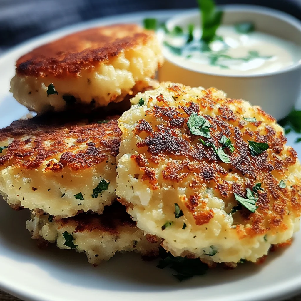Veggie-Frikadellen aus Linsen und Haferflocken 1 Gerösteter Blumenkohl mit Tahini und Kichererbsen