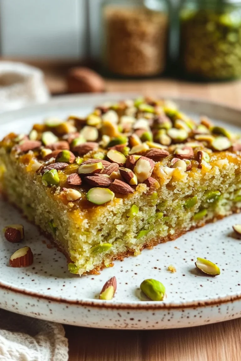 Pistazienkuchen mit Zitrone und Mandeln: Ein unglaubliches, ultimates Rezept