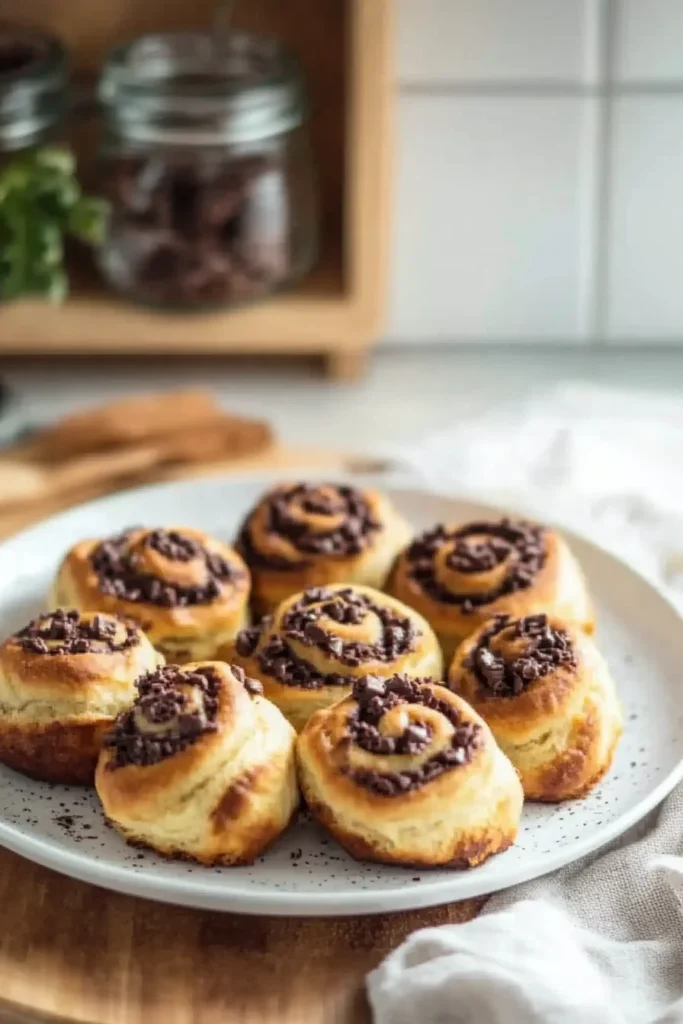 Protein-reiche 10-Minuten Schoko-Brötchen