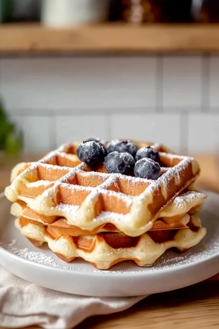 Proteinreiche Skyr Waffeln 3 Proteinreiche Skyr Waffeln