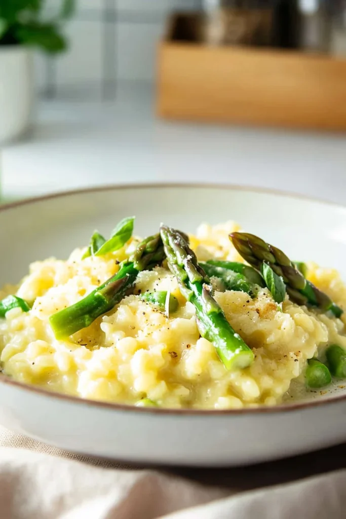 Spargelrisotto Rezept - so cremig & einfach