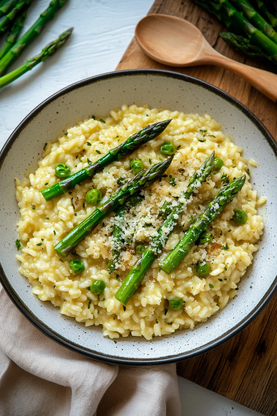 Spargelrisotto