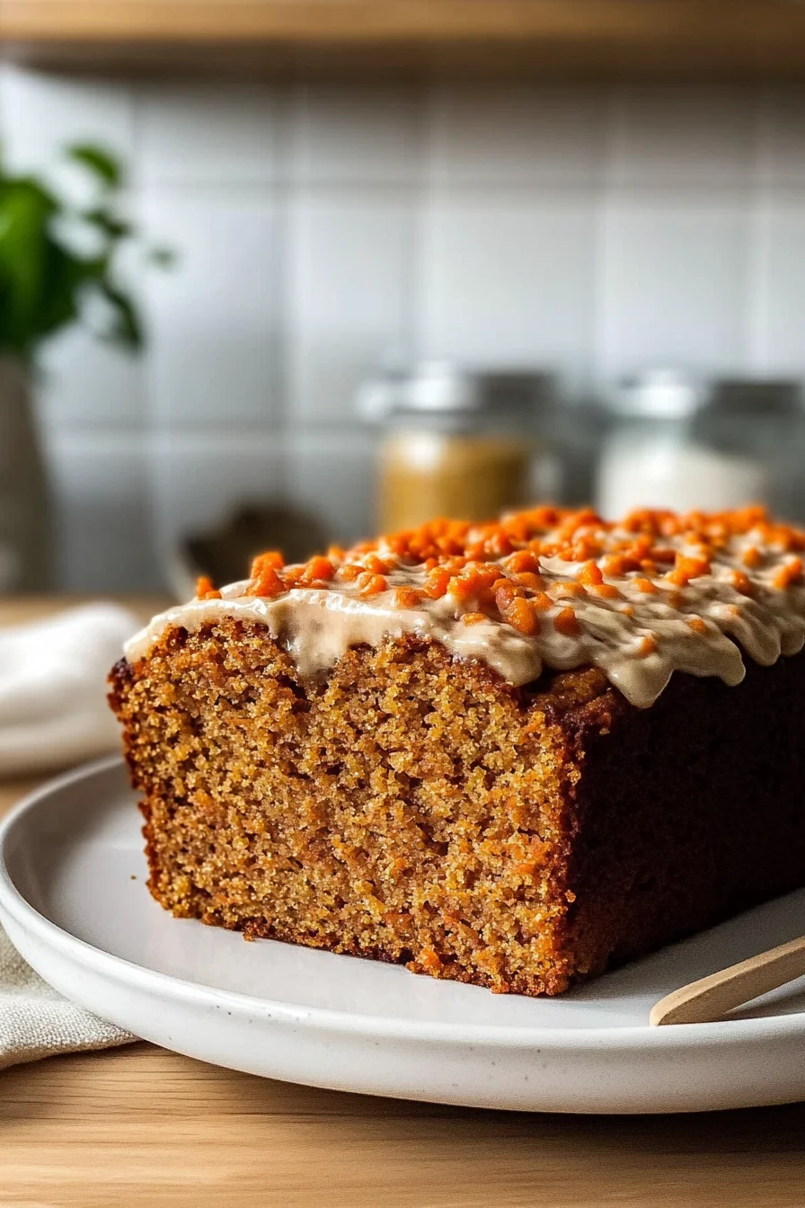 Veganer Karottenkuchen Laib – Einfach und Lecker 6 Veganer