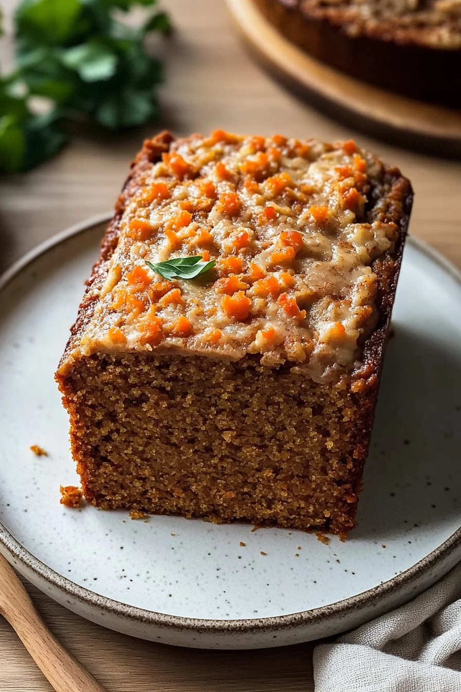 Veganer Karottenkuchen Laib – Einfach und Lecker 5 Veganer