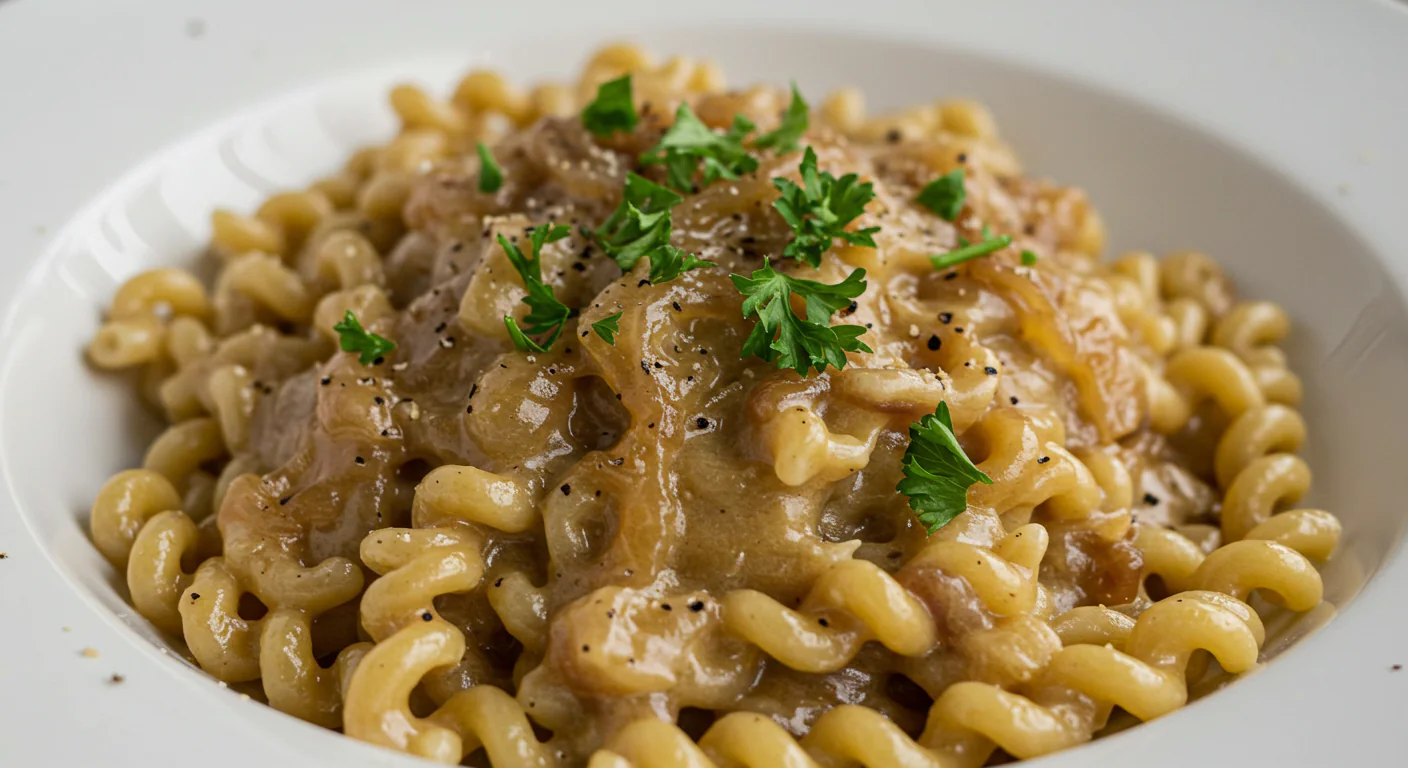 Französische Zwiebelpasta: Dein cremiges & herzhaftes Seelenfutter-Rezept für jeden Tag