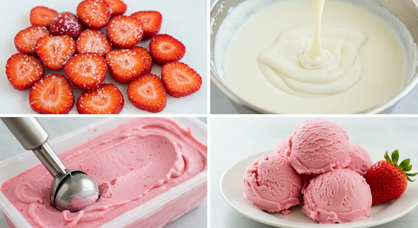 Ninja Creami Rezept – Cremiges Strawberry Frozen Yogurt ganz einfach selbst gemacht