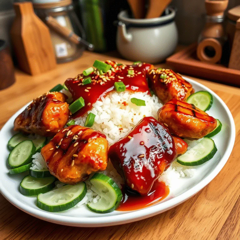 Sticky Gochujang-Honig-Hähnchen: Süß-scharfes Ofen- oder Airfryer-Rezept mit Suchtfaktor!