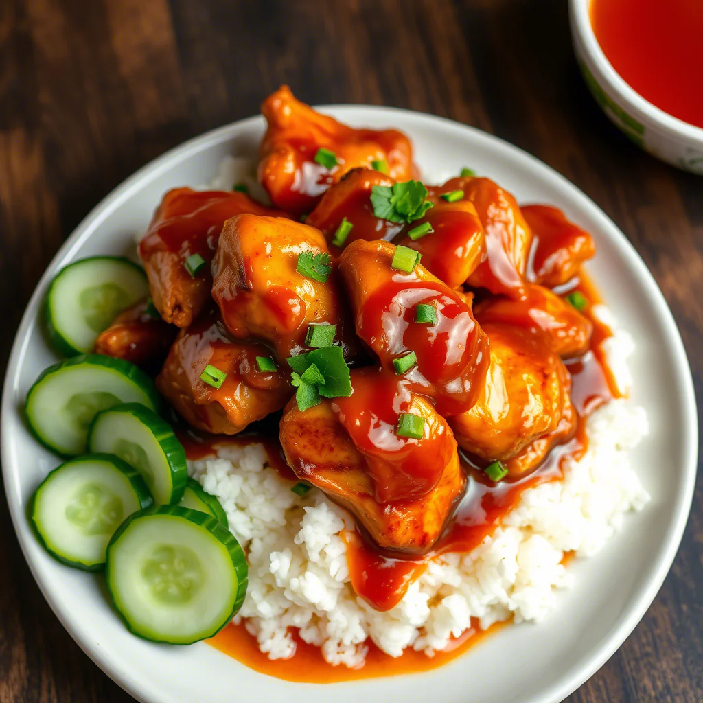 Sticky Gochujang-Honig-Hähnchen: Süß-scharfes Ofen- oder Airfryer-Rezept mit Suchtfaktor!