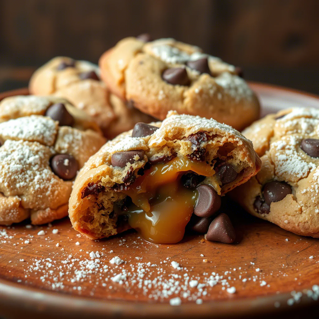 Cheesecake-gefüllte Chocolate Chip Cookies: Dein Cremig-Knuspriges Backerlebnis