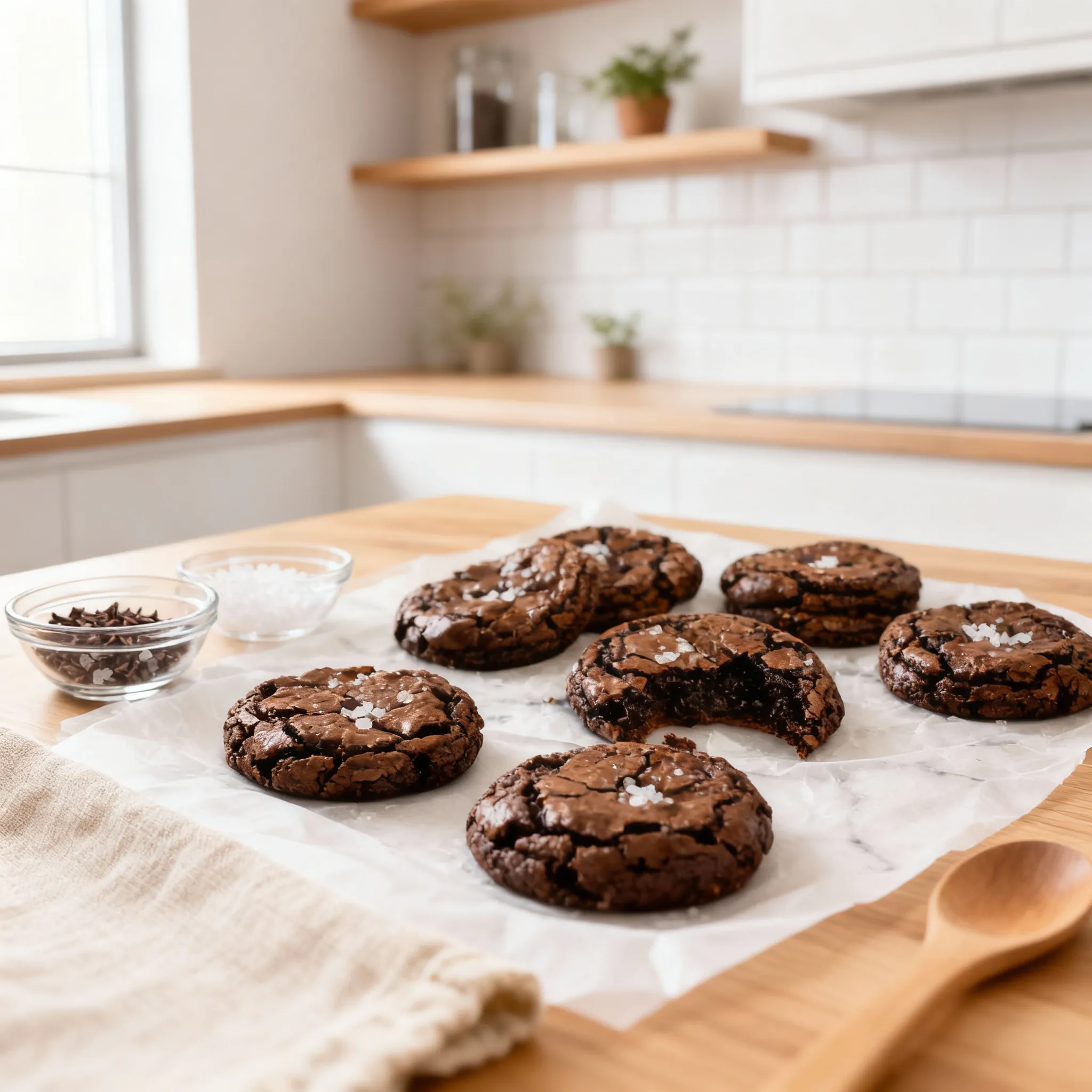 Die besten saftig-zähen Brookies: Brownie-Cookies in nur 30 Minuten
