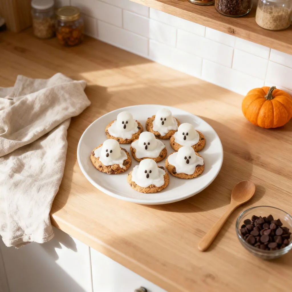 Ghost Cookies – Niedliche Geister-Kekse für Halloween