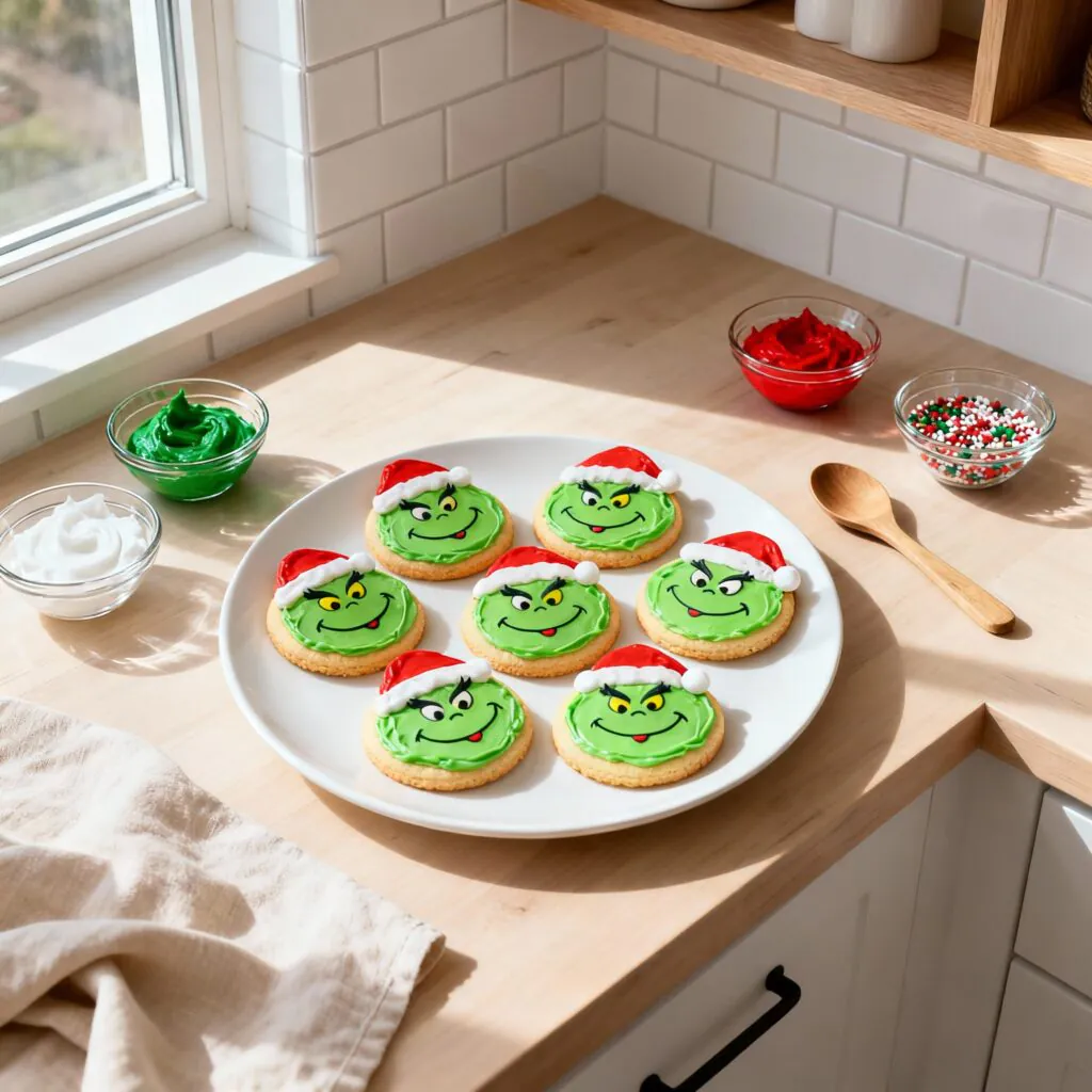 Grinch Kekse Rezept – Süße Weihnachtskekse Dekoriert rezept