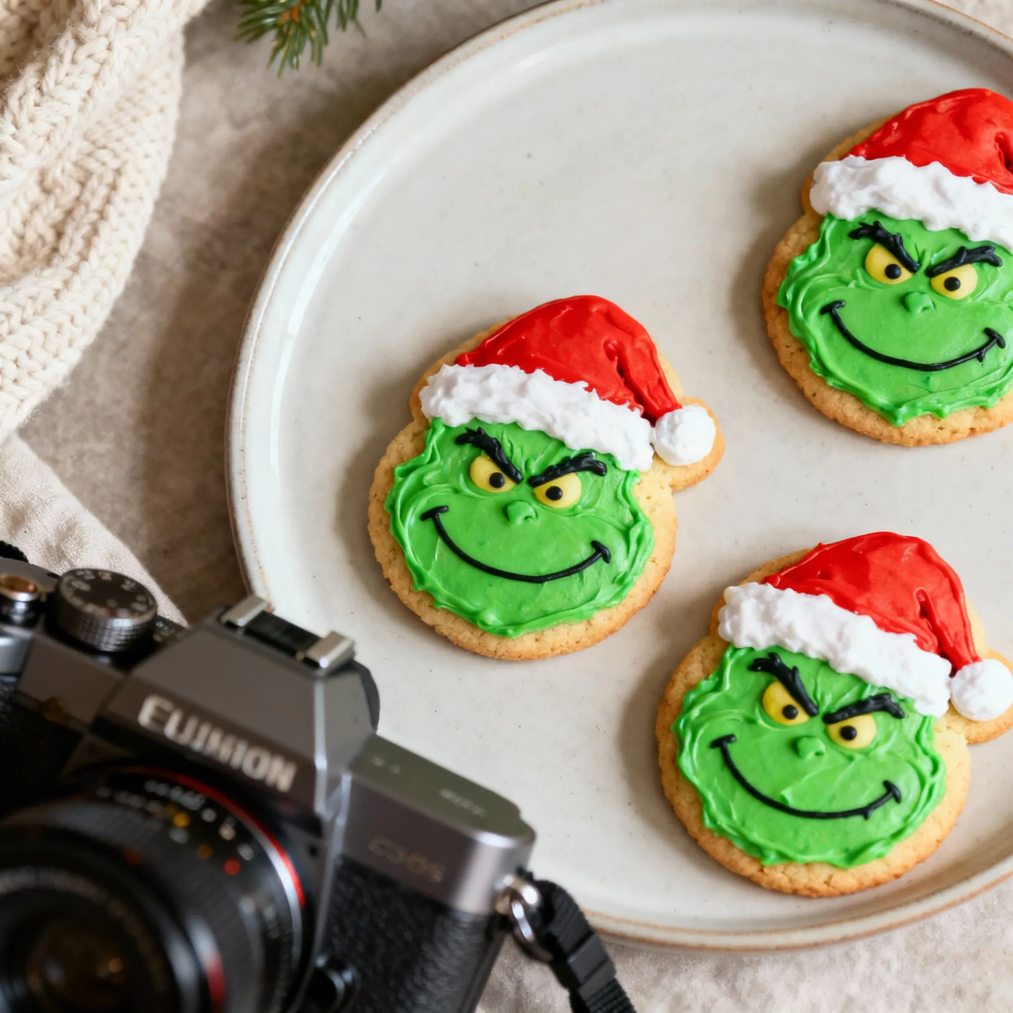 Grinch Kekse Rezept – Süße Weihnachtskekse Dekoriert rezept