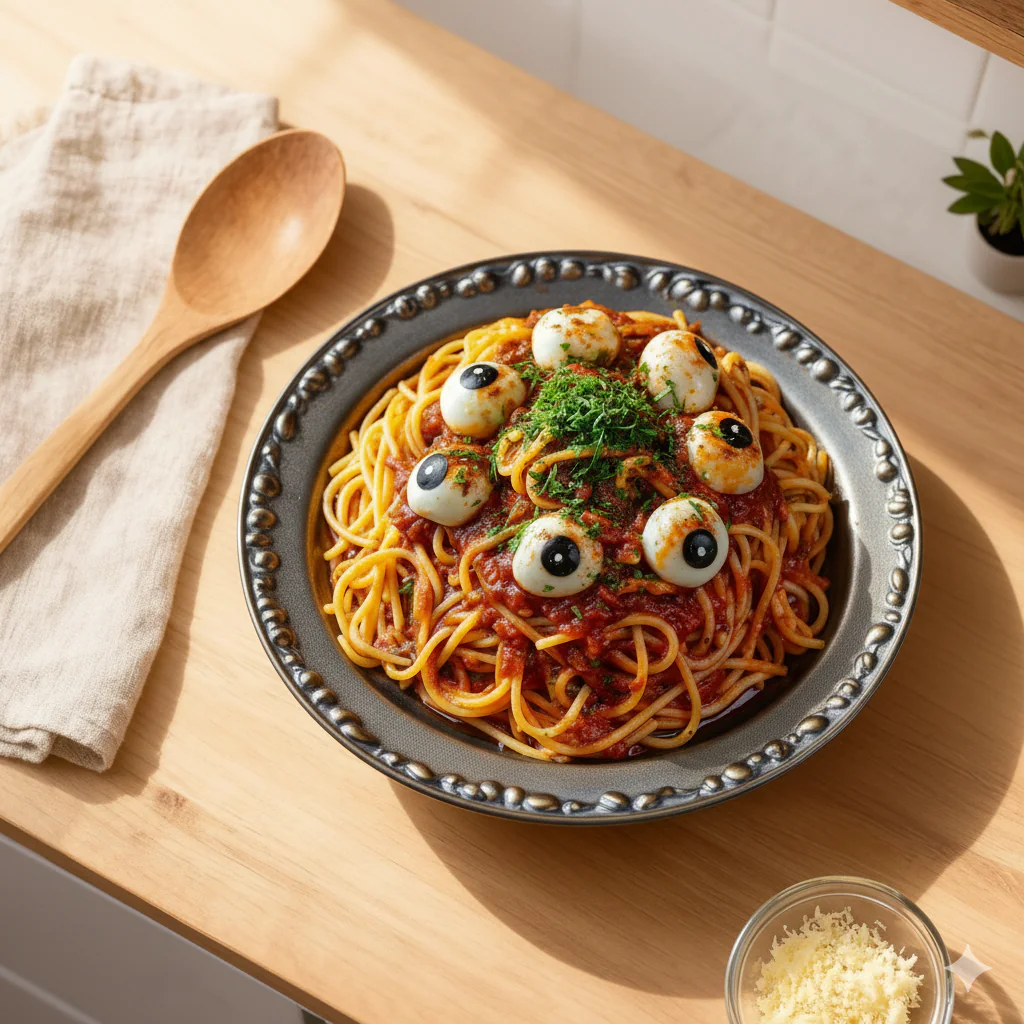 Halloween Pasta Das gruselig-leckere Rezept für deine Party