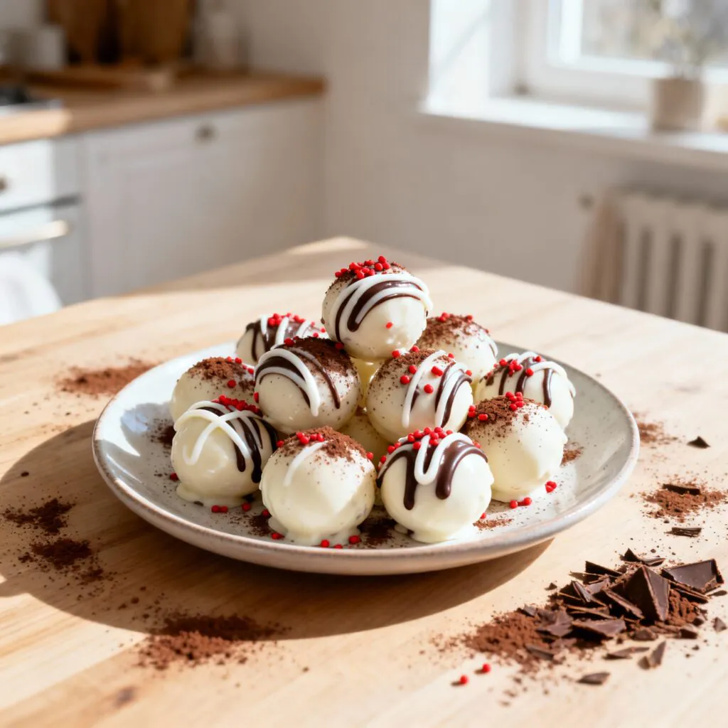 Lebkuchen Trüffel Rezept Einfache No-Bake Weihnachtsleckerei