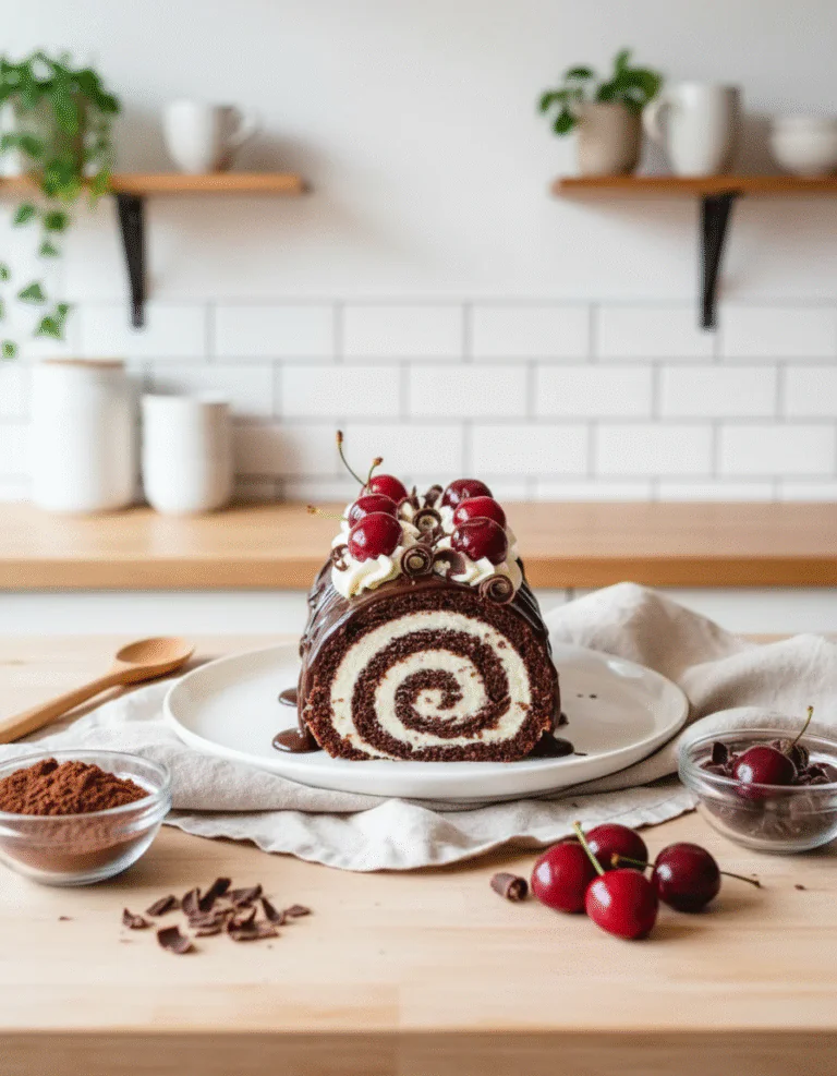 Schwarzwälder Kirsch Biskuitrolle Rezept – Elegante Torte einfach gerollt 9 Schwarzwälder Kirsch Biskuitrolle Rezept – Elegante Torte einfach gerollt rezept