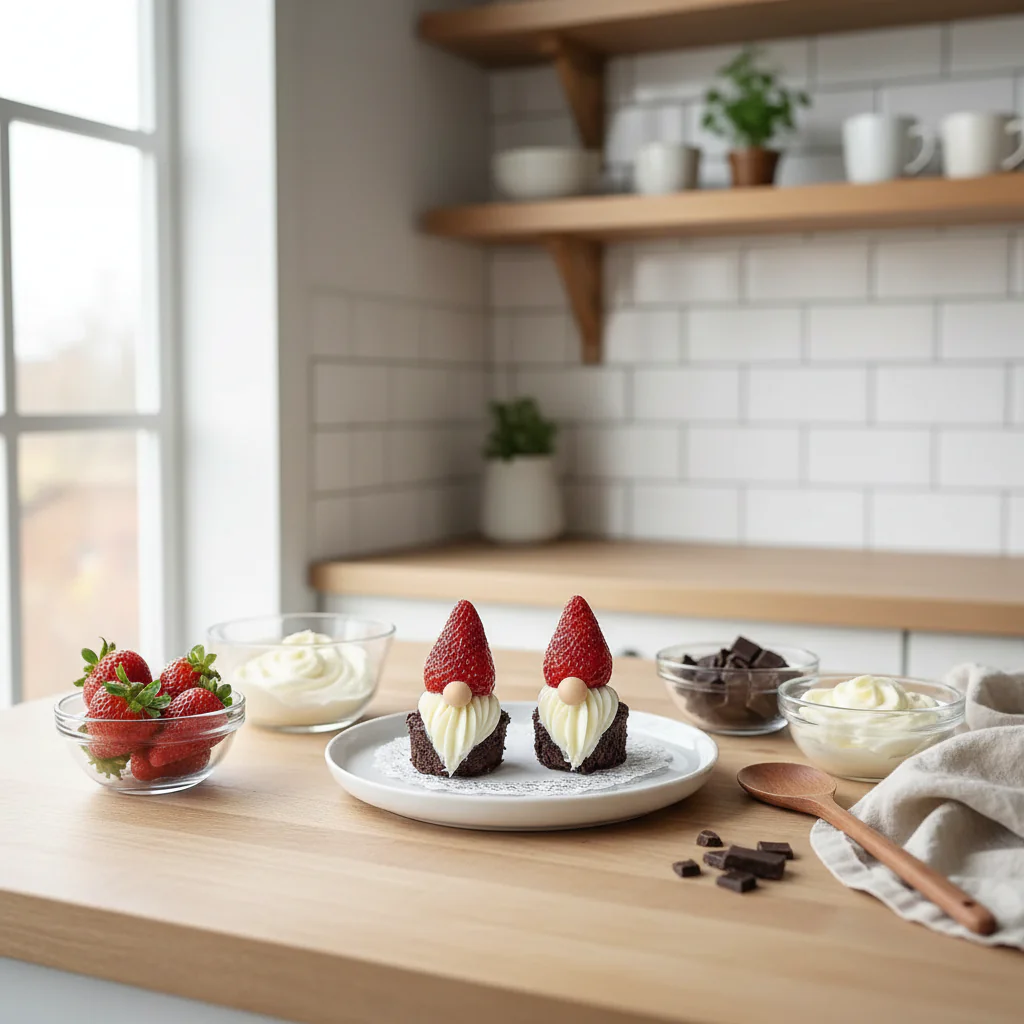 Brownie Bite Wichtel Rezept Einfach – Süße Weihnachtsdessert in 75 Min 12 Brownie Bite Wichtel Rezept Einfach – Süße Weihnachtsdessert