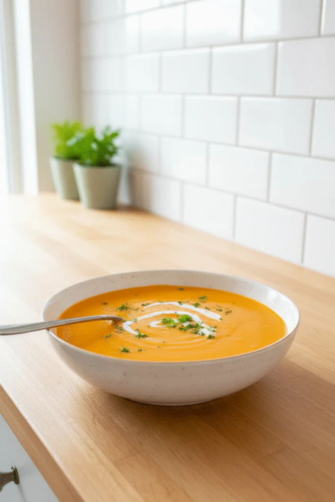 Kürbissuppe Rezept – Cremig & Schnell in 15 Minuten
