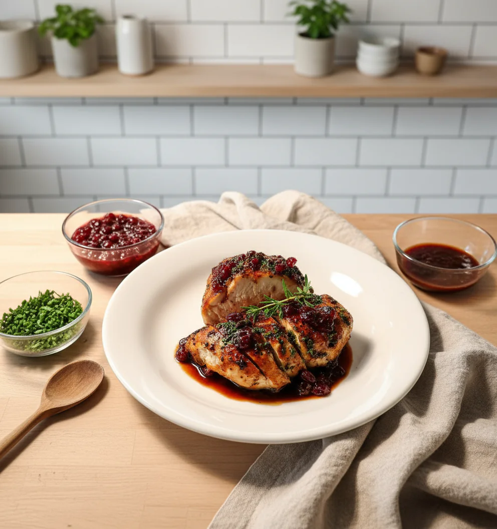 Hähnchenbrust Weihnachtlich Rezept – Festliches Geflügel Einfach & Lecker