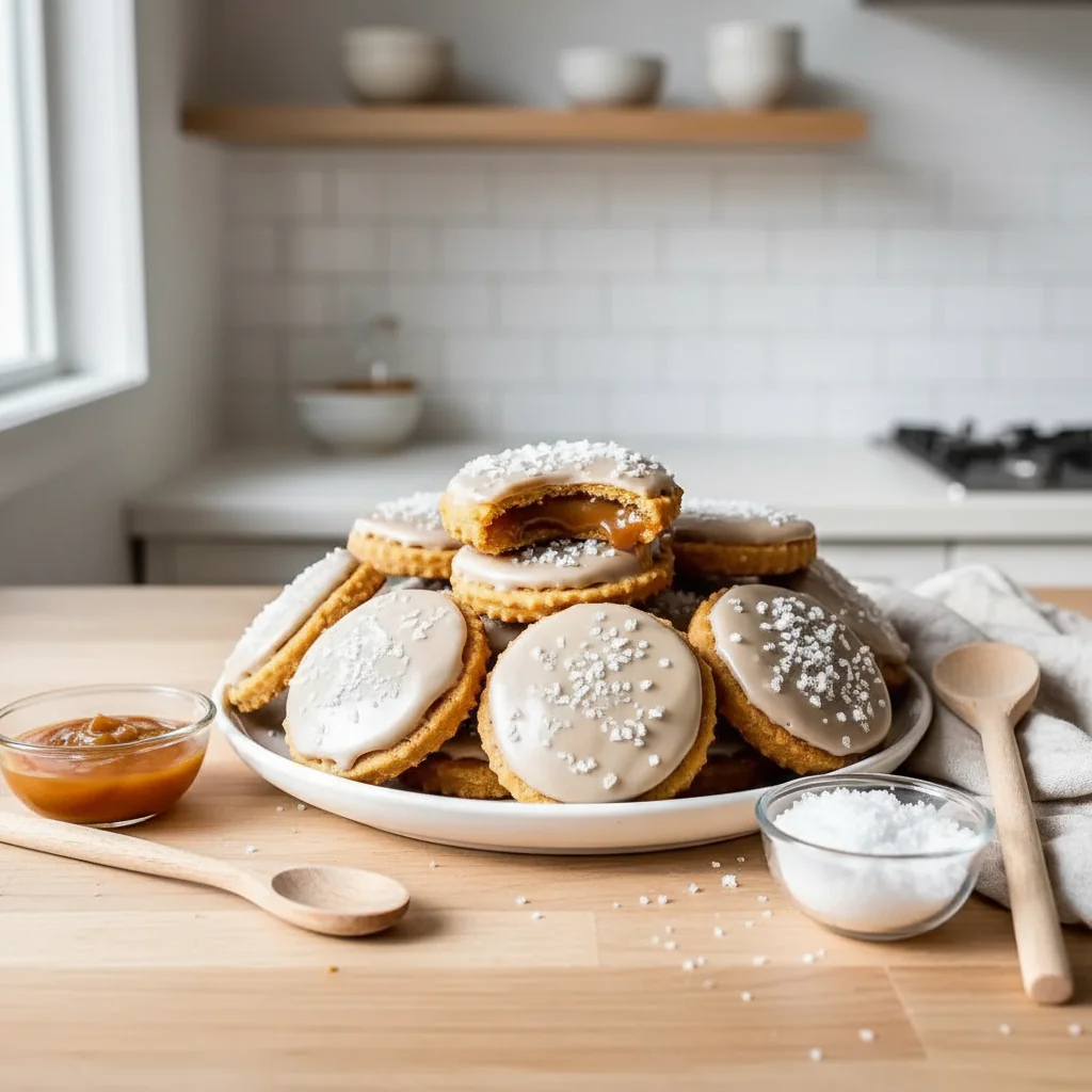 Karamell Ritz Cracker Kekse – Süß-Salzige Weihnachtsplätzchen in 30 Minuten 11 Karamell Ritz Cracker Kekse – Süß-Salzige Weihnachtsplätzchen in 30 Minuten