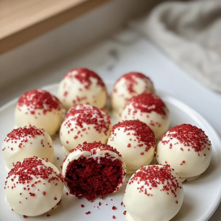 Red Velvet Cheesecake Bites Rezept – Die besten Käsekuchen-Kugeln für die Feiertage