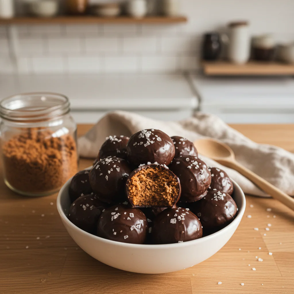 Spekulatius Kugeln Rezept – Schokoladige Weihnachtspralinen in 90 Minuten