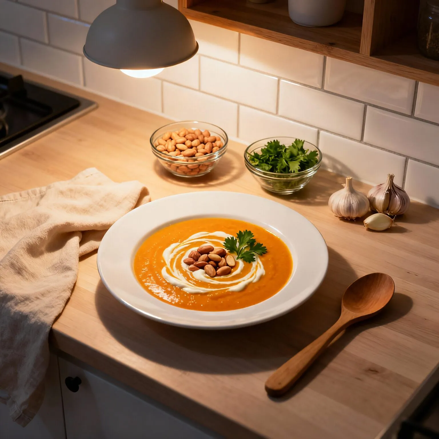 Vegane Kürbissuppe Rezept