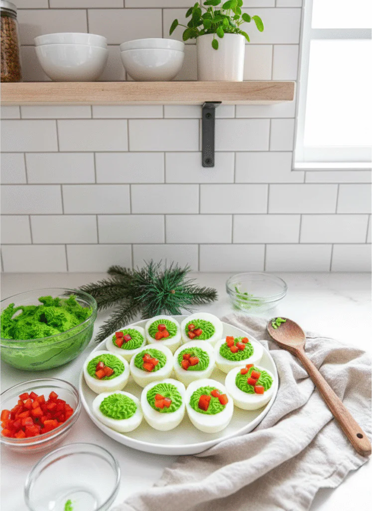 Weihnachts Gefüllte Eier Rezept Einfach – Festliche Vorspeise in 20 Min