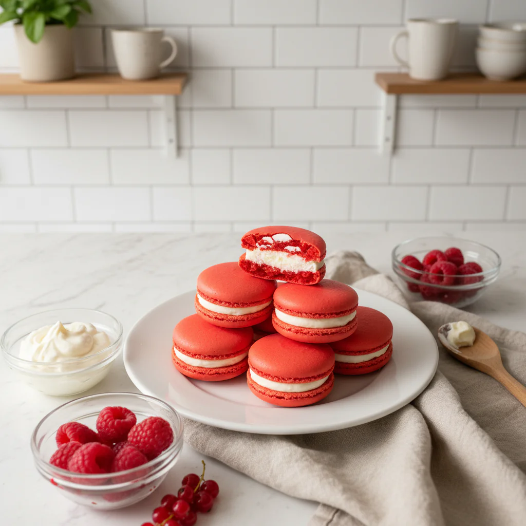 Weihnachts Macarons mit Orangen-Ganache – Das festliche Rezept