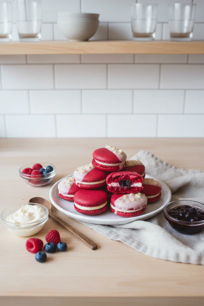 Weihnachts Macarons mit Orangen-Ganache – Das festliche Rezept