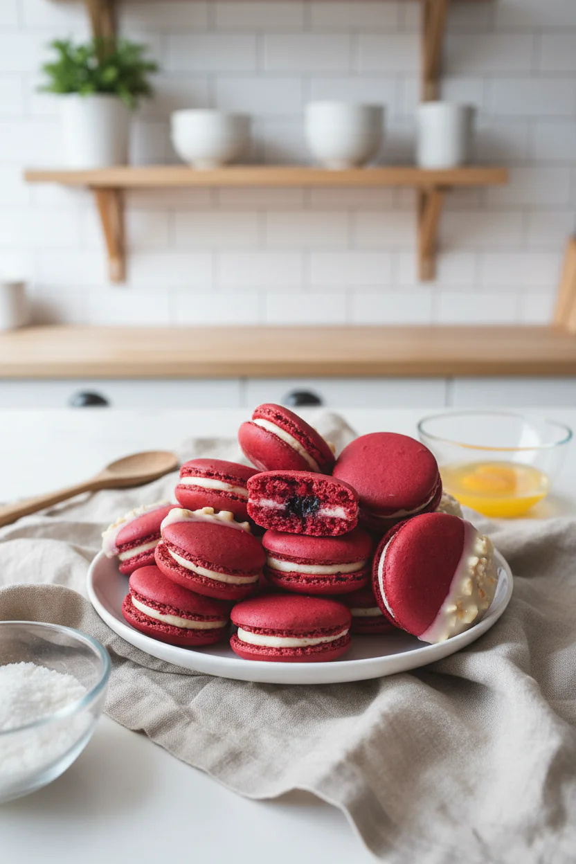 Weihnachts Macarons mit Orangen-Ganache – Das festliche Rezept