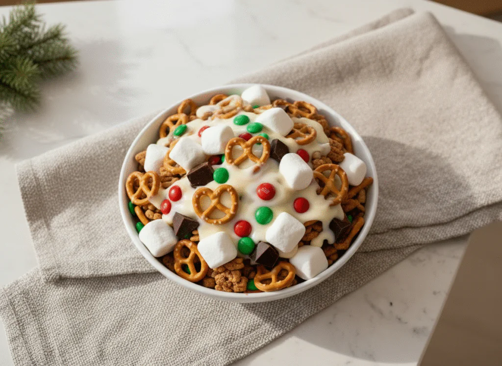 Weihnachts Snack Mix Rezept Einfach – Süßer Party-Snack in 15 Min
