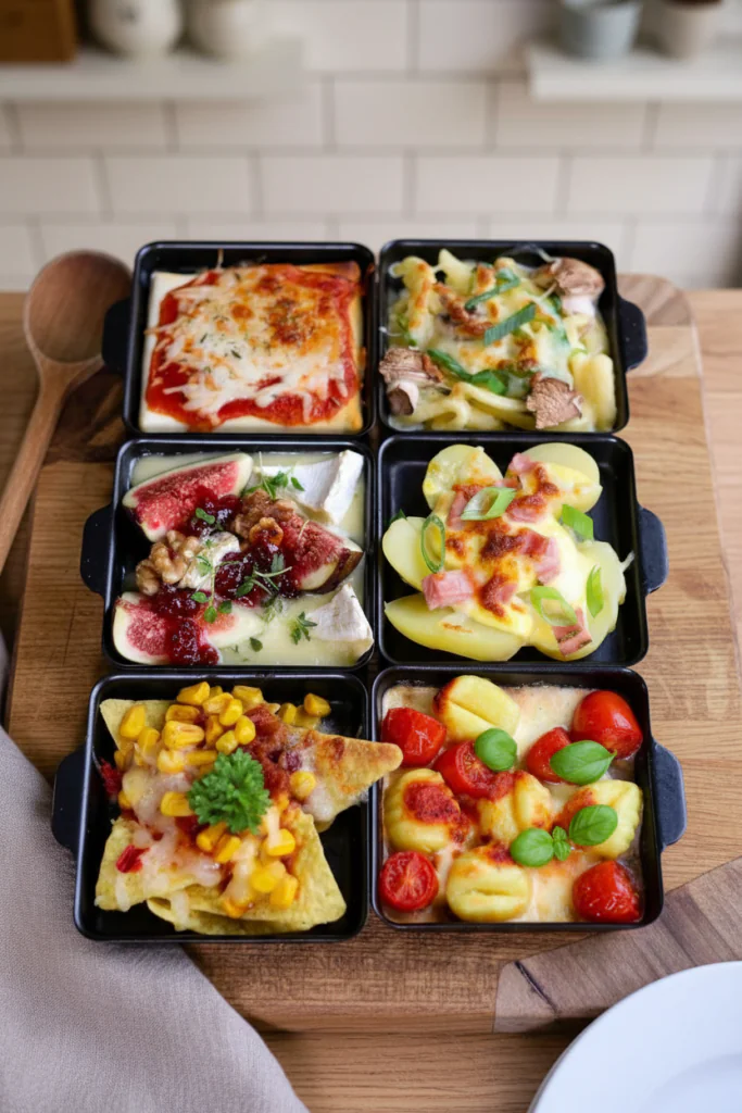 Brokkoli Raclette mit Hackfleisch Rezept – Gesunde Pfännchen in 20 Minuten