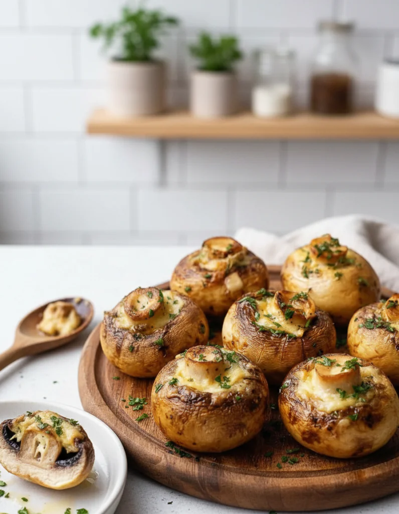 Champignons aus der Heißluftfritteuse Rezept – Knusprig & Aromatisch in 15 Minuten
