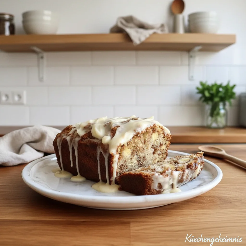 Cinnamon Roll Bananenbrot Rezept einfach – Zimtschnecken trifft Banane in 60 Min