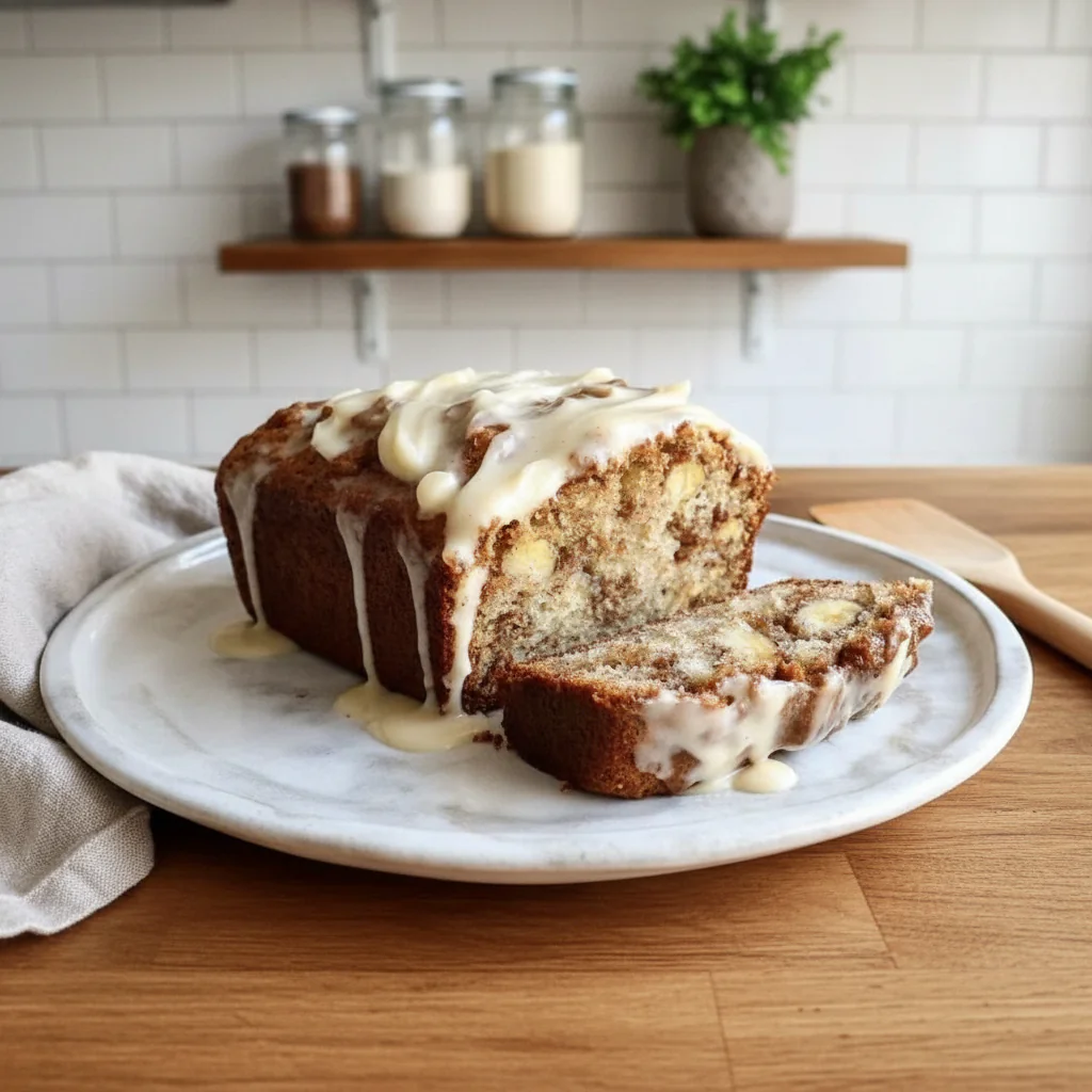 Cinnamon Roll Bananenbrot Rezept einfach – Zimtschnecken trifft Banane in 60 Min