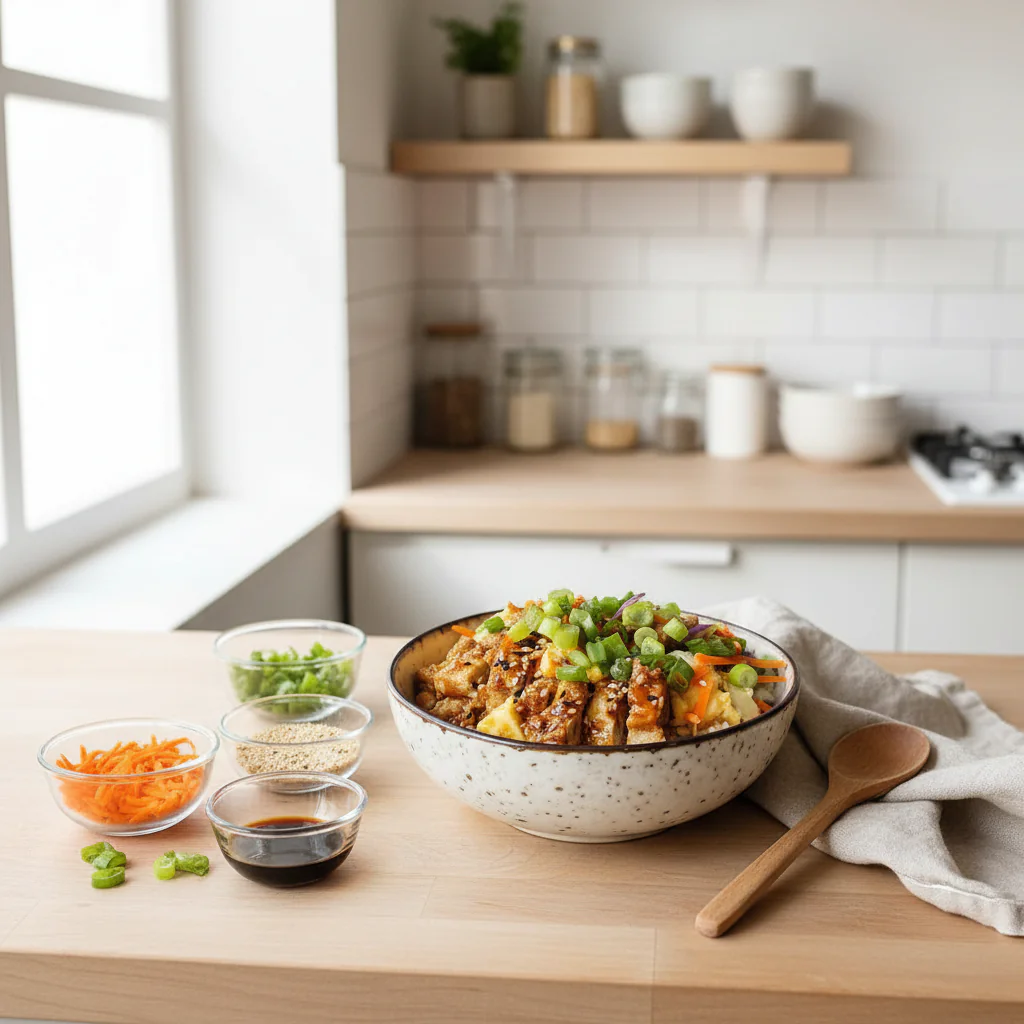 Egg Roll in a Bowl Rezept – Gesund Einfach & Low Carb 20 Min