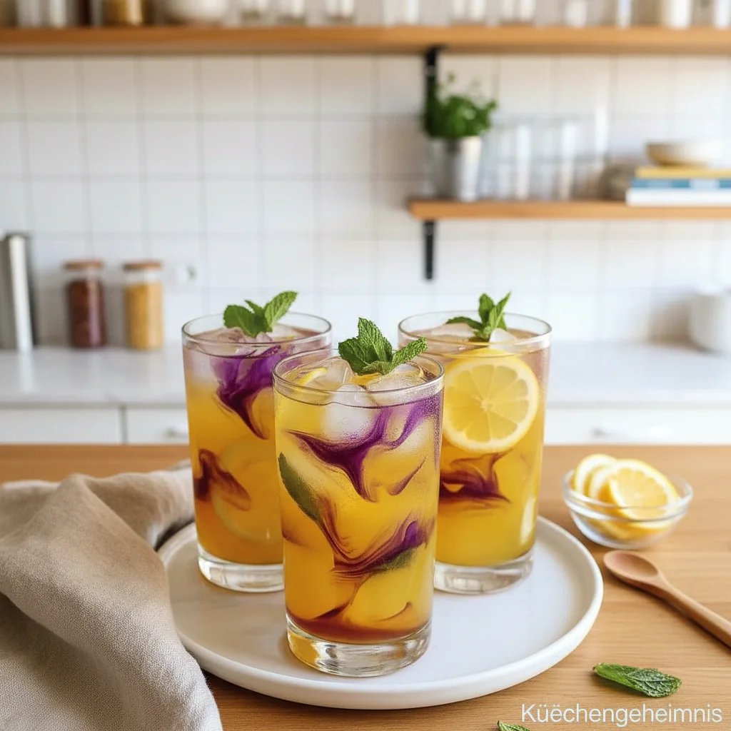 Farbwechselnde Limonade erfrischend und kreativ selbermachen