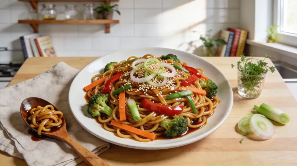 Gebratene Asia Nudeln Rezept – Schnell & Lecker in 20 Min