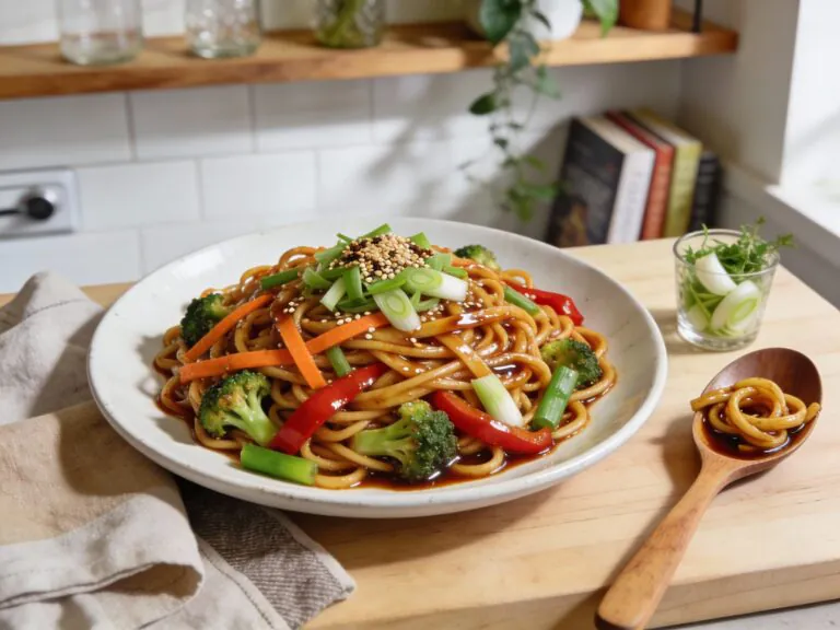 Gebratene Asia Nudeln Rezept – Schnell & Lecker in 20 Min