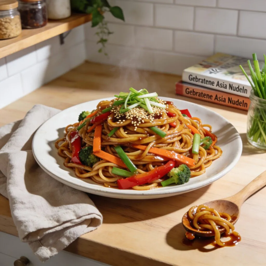 Gebratene Asia Nudeln Rezept – Schnell & Lecker in 20 Min
