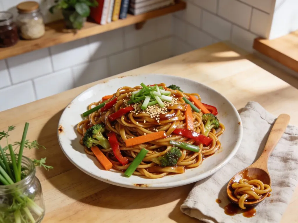 Gebratene Asia Nudeln Rezept – Schnell & Lecker in 20 Min