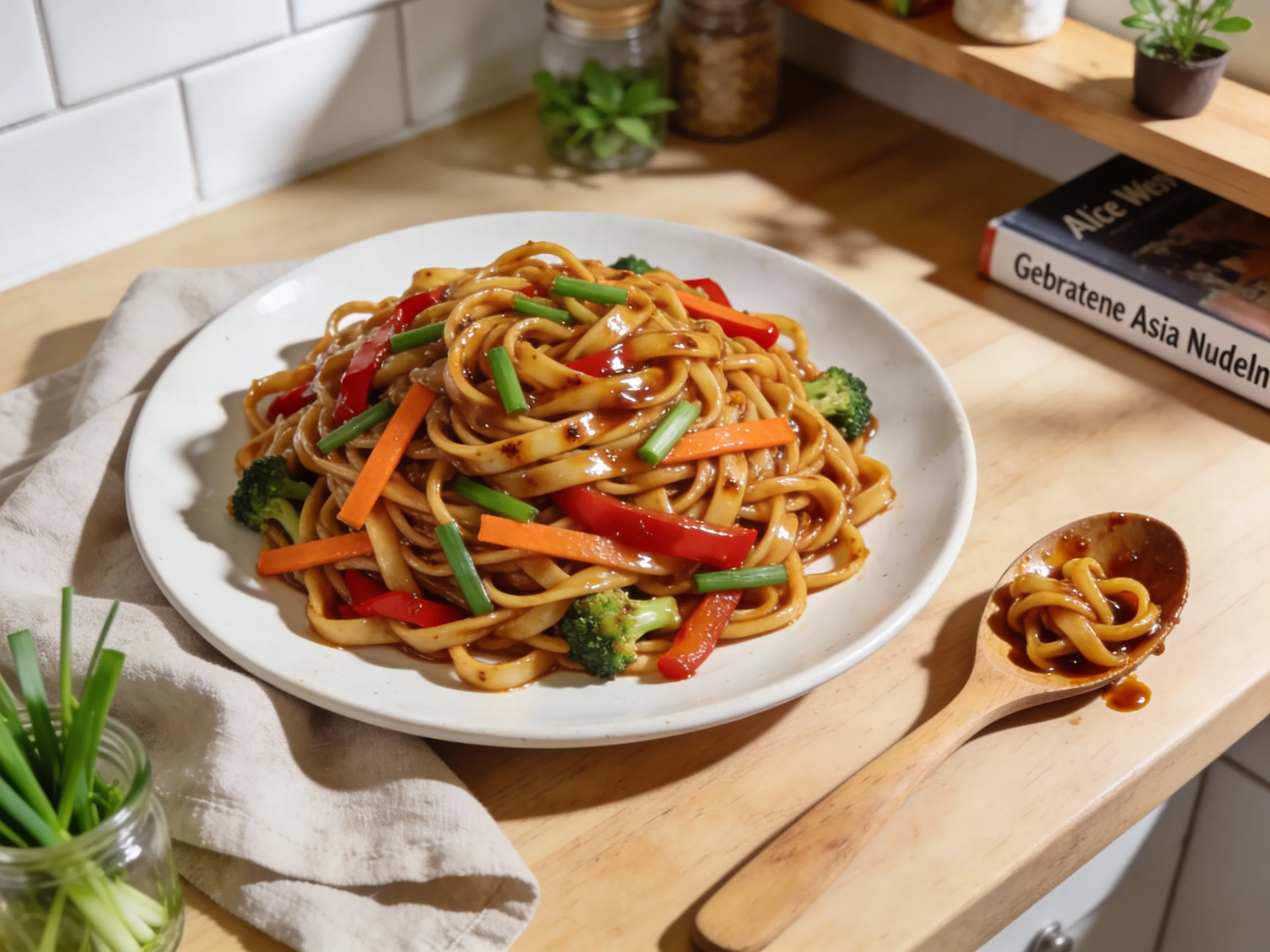 Gebratene Asia Nudeln Rezept – Schnell & Lecker in 20 Min