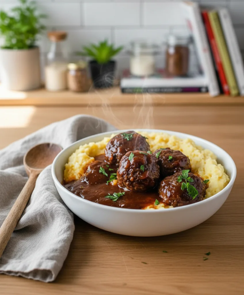 Geschmorte Rinder Fleischbällchen Rezept – Einfach Zart in 45 Min 13 Geschmorte Rinder Fleischbällchen Rezept – Einfach Zart in 45 Min