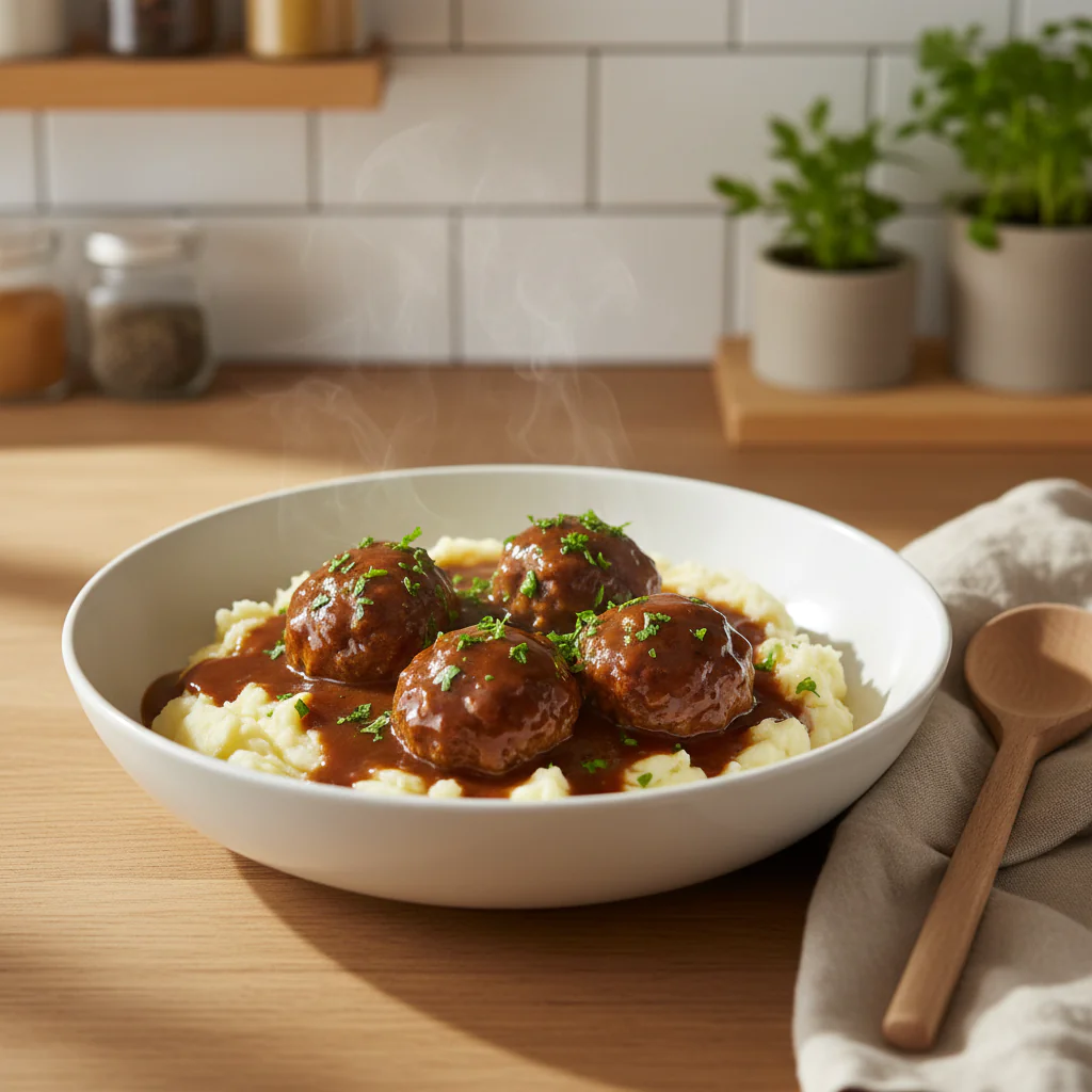Geschmorte Rinder Fleischbällchen Rezept – Einfach Zart in 45 Min 14 Geschmorte Rinder Fleischbällchen Rezept – Einfach Zart in 45 Min