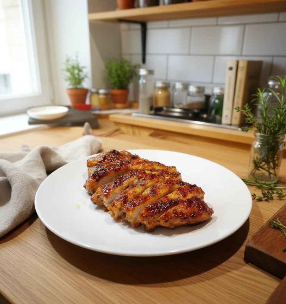 Honig Senf Hähnchen Rezept – Saftig Einfach & Lecker 35 Min